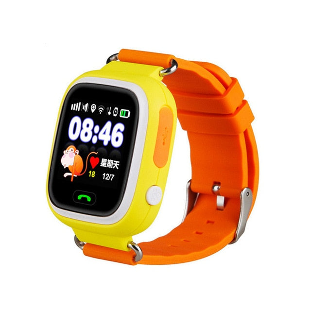 Q90 Smart Watch Kids SOS Alarm Clock GPS WIFI Bluetooth Anti-lost SIM Card For Children's Smart Watches Phone Gift