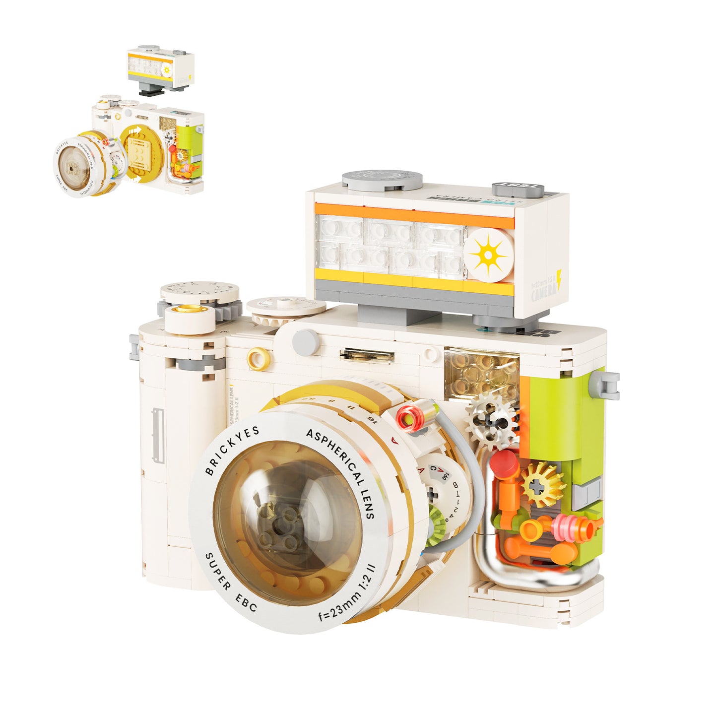 Camera Technology Trendy Play Building Blocks Children's