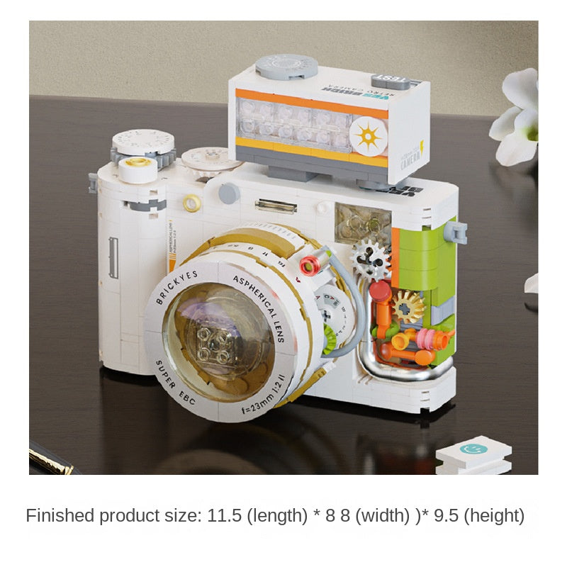 Camera Technology Trendy Play Building Blocks Children's